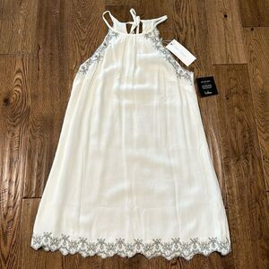 NWT Lulus Lush Ivory Tank Dress. Sz S